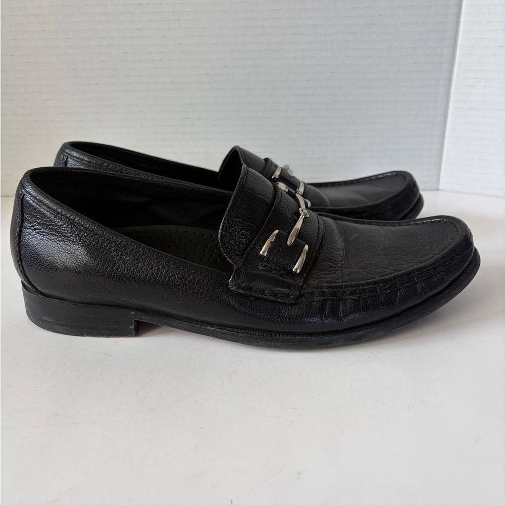 Cole Haan Men’s Black Leather Bit Loafers size 8 - Picture 2 of 10